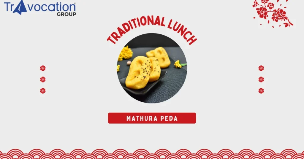 Traditional Lunch Mathura peda