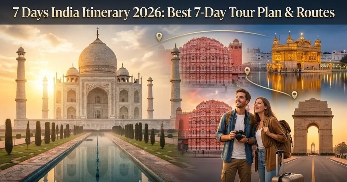 7 days india itinerary